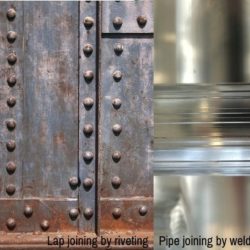 Difference between weld joint and rivet joint