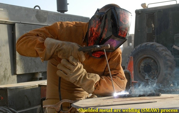 Shielded metal arc welding (SMAW) process
