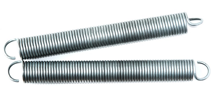 Typical close coiled helical spring